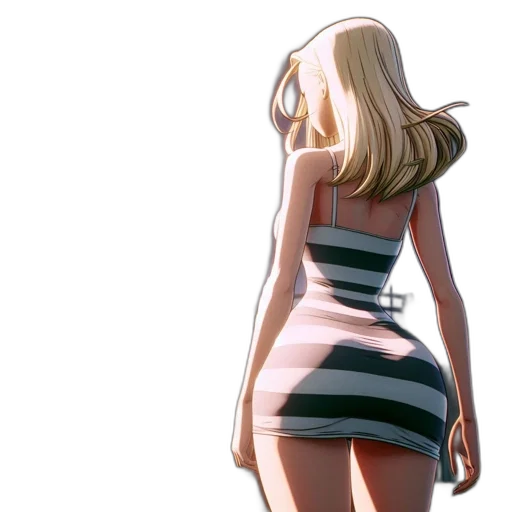 dress, robot, jacket, concept art transparent PNG cut-out