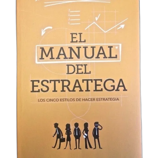 cover, manual, del, estratega transparent PNG cut-out