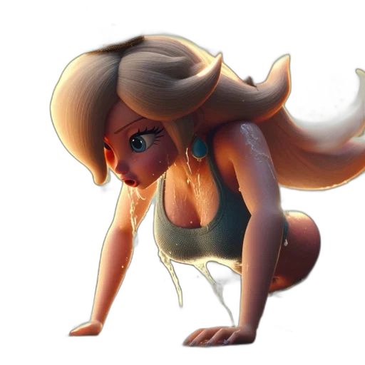 creature, animal, concept art, 3d render transparent PNG cut-out