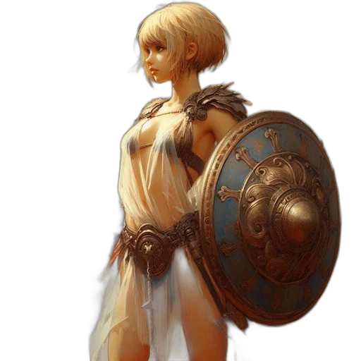 sword, weapon, staff, fantasy art transparent PNG cut-out