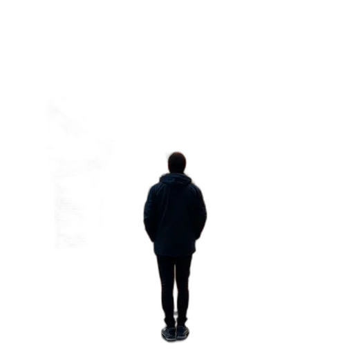 jacket, staff, robot, face transparent PNG cut-out