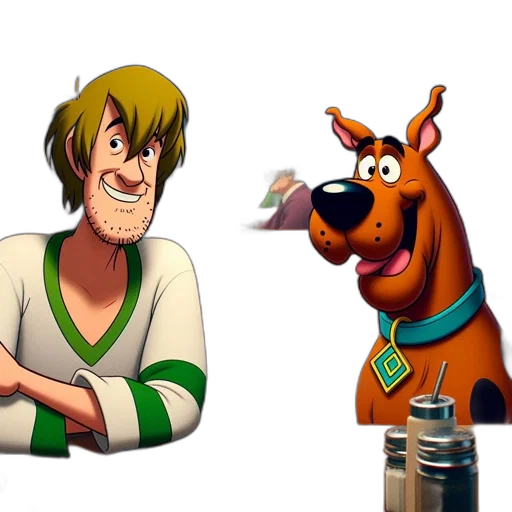 concept art, cartoon, 3d render, comic book art transparent PNG cut-out