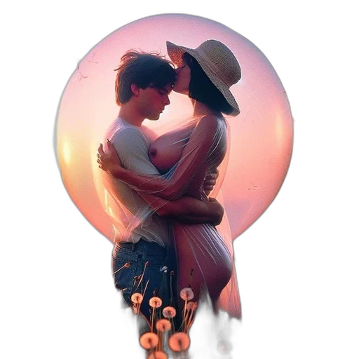 umbrella, hat, mask, dress transparent PNG cut-out