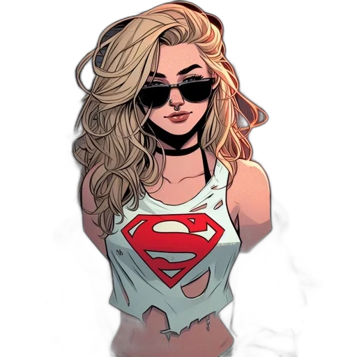comic book art, cartoon, concept art, pixel art transparent PNG cut-out