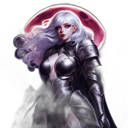 comic book art, concept art, fantasy art, watercolor transparent PNG cut-out