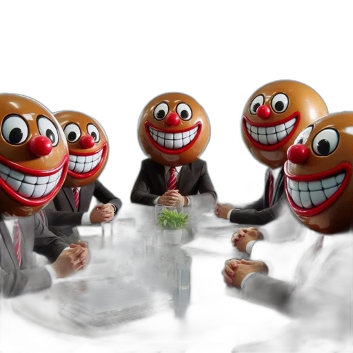 mask, 3d render, concept art, office transparent PNG cut-out