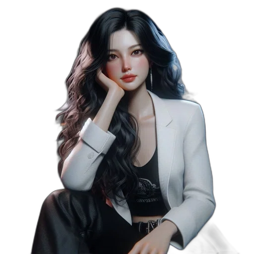 dress, photorealistic, fantasy art, oil painting transparent PNG cut-out
