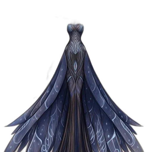 dress, crown, staff, jacket transparent PNG cut-out