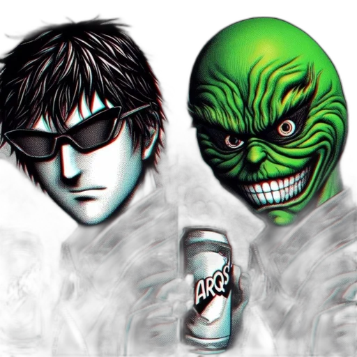 mask, comic book art, concept art, anime transparent PNG cut-out