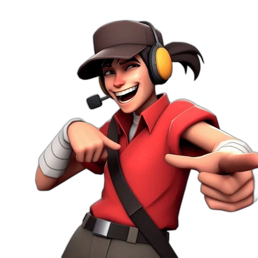 staff, hat, weapon, face transparent PNG cut-out
