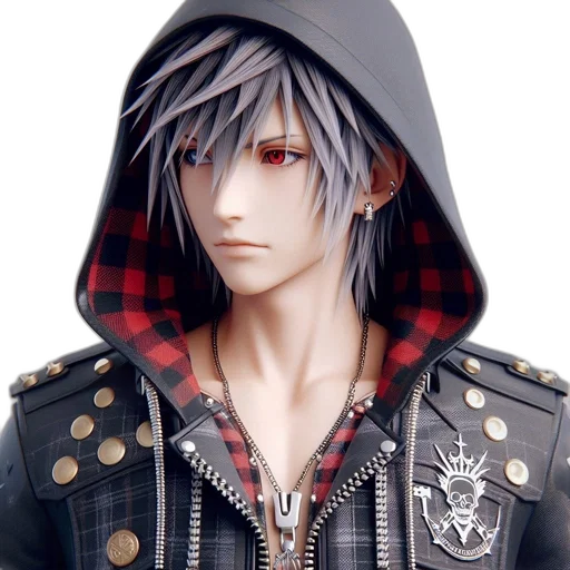 jacket, face, photorealistic, concept art transparent PNG cut-out