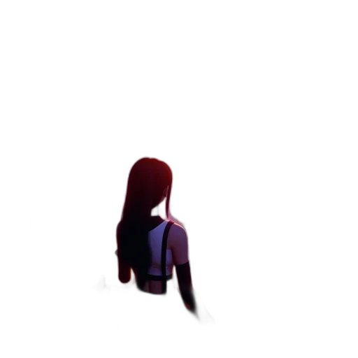 hair, creature, dress, robot transparent PNG cut-out