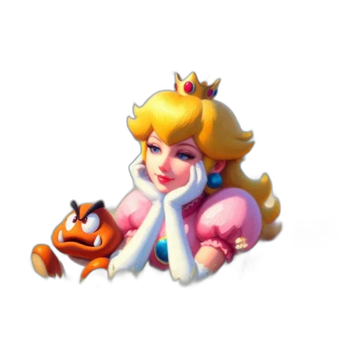 crown, staff, face, dress transparent PNG cut-out