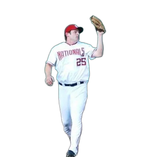 staff, baseball, player, wearing transparent PNG cut-out