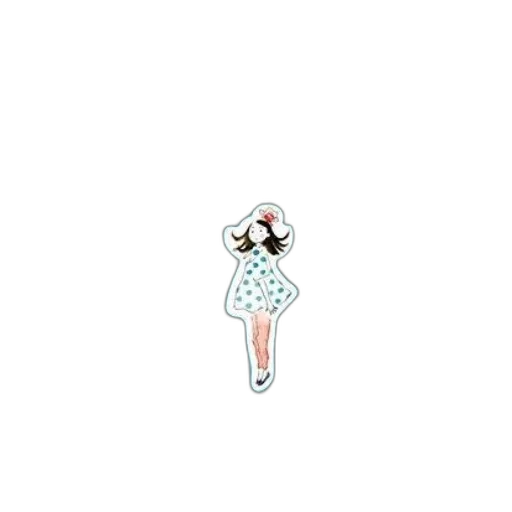 dress, staff, hat, creature transparent PNG cut-out