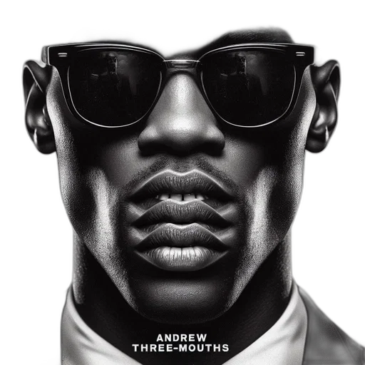 close-up, man, face, sunglasses transparent PNG cut-out