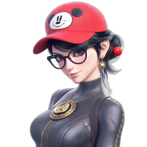 hat, face, jacket, staff transparent PNG cut-out