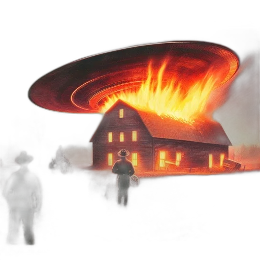 hat, building, jacket, staff transparent PNG cut-out