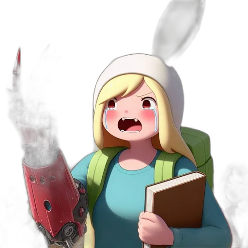 weapon, staff, mask, creature transparent PNG cut-out