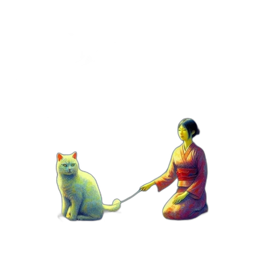 staff, animal, umbrella, dress transparent PNG cut-out