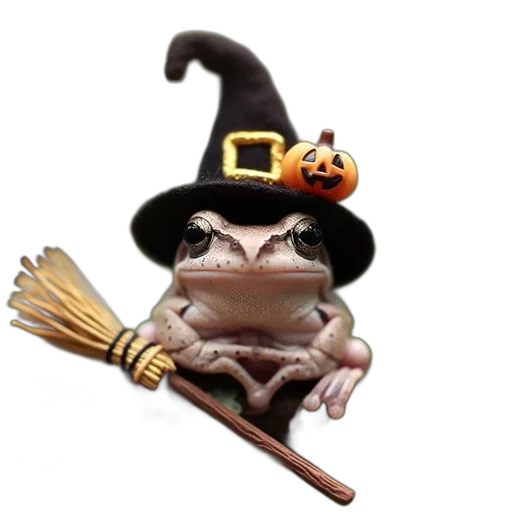 hat, staff, animal, creature transparent PNG cut-out