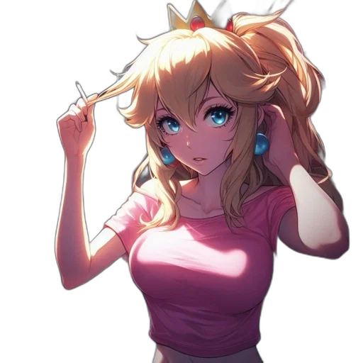 crown, staff, dress, weapon transparent PNG cut-out
