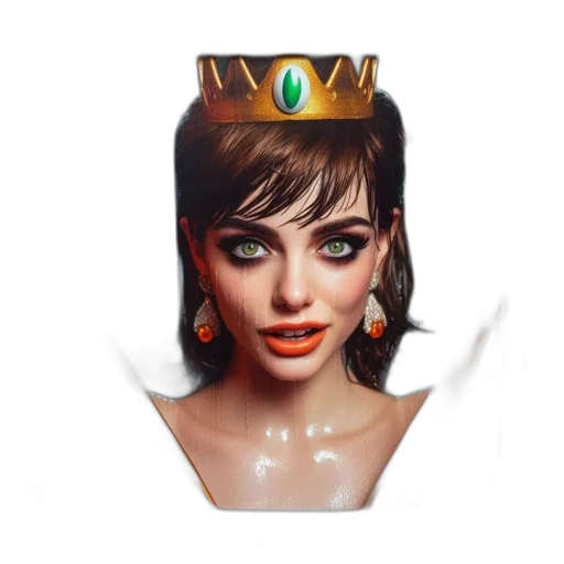 crown, jewelry, face, hat transparent PNG cut-out