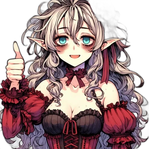 staff, dress, pixel art, anime transparent PNG cut-out