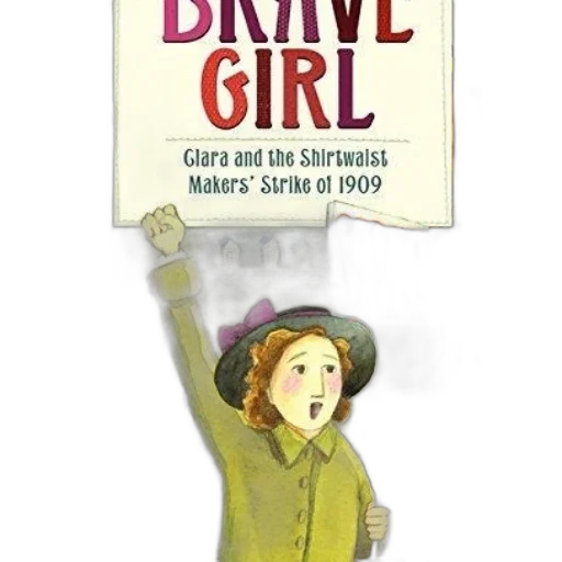 brave, girl, clara, shirtwaist transparent PNG cut-out