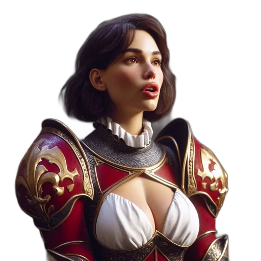 face, jewelry, dress, staff transparent PNG cut-out