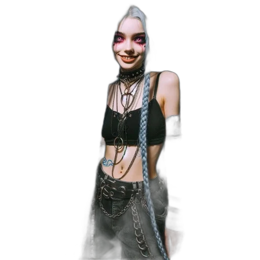 creature, staff, jewelry, dress transparent PNG cut-out