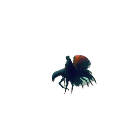 animal, creature, dragon, hair transparent PNG cut-out