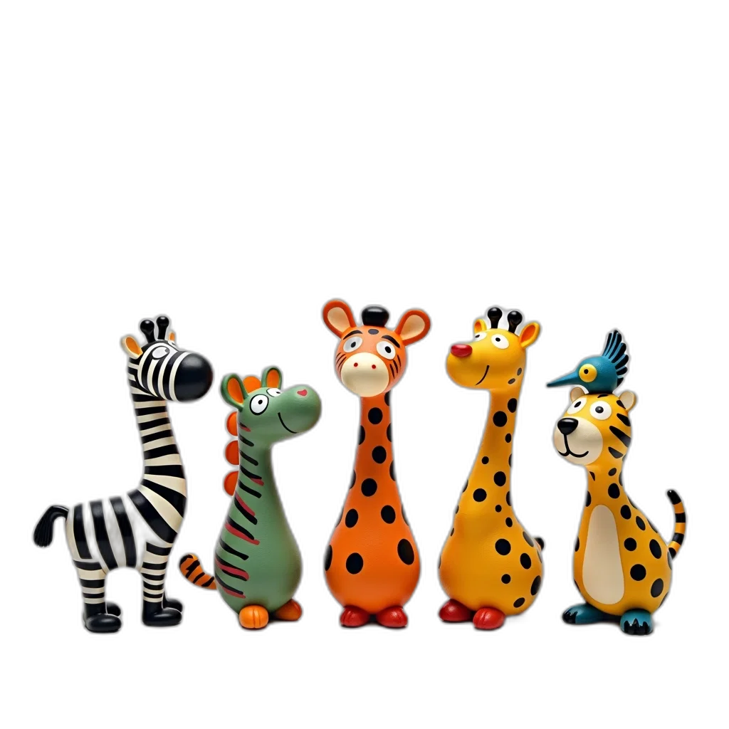animal, staff, concept art, 3d render transparent PNG cut-out