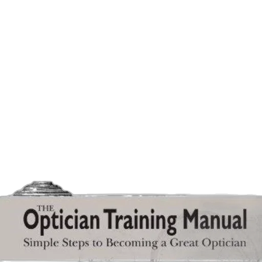 optician, training, manual, simple transparent PNG cut-out