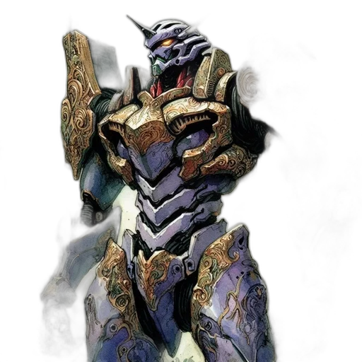 robot, dragon, weapon, mask transparent PNG cut-out
