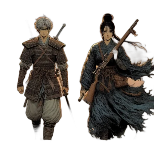 staff, concept art, fantasy art, 3d render transparent PNG cut-out