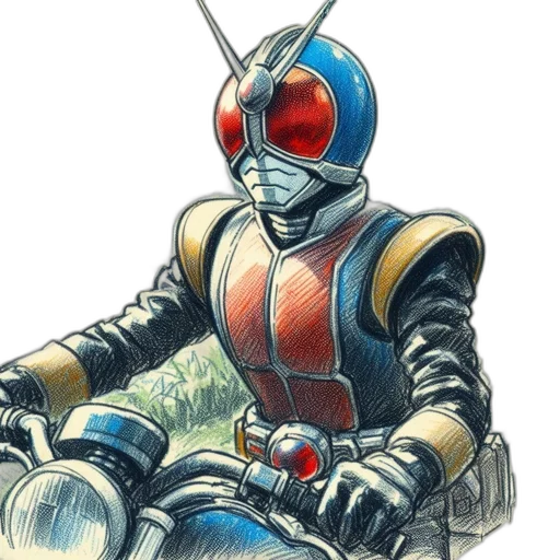 robot, jacket, sword, weapon transparent PNG cut-out