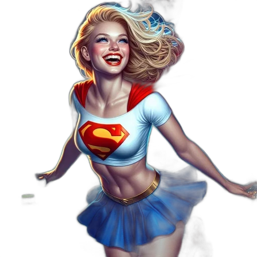 comic book art, concept art, fantasy art, cartoon transparent PNG cut-out