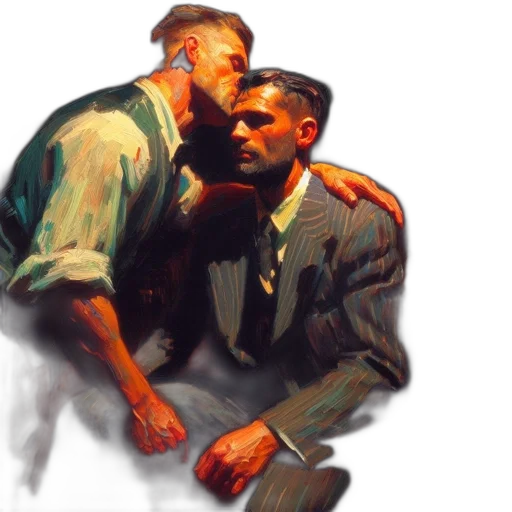 jacket, oil painting, concept art, watercolor transparent PNG cut-out
