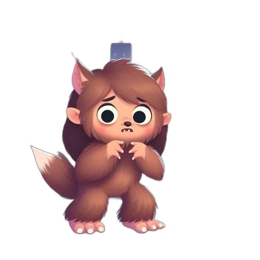 staff, creature, animal, concept art transparent PNG cut-out