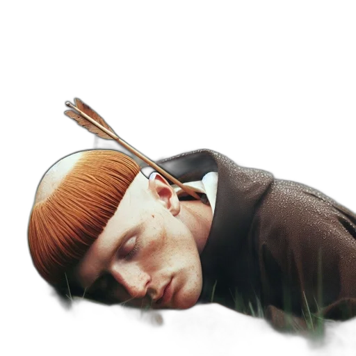 hat, staff, hair, creature transparent PNG cut-out