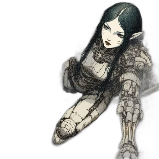 weapon, dress, sword, mask transparent PNG cut-out