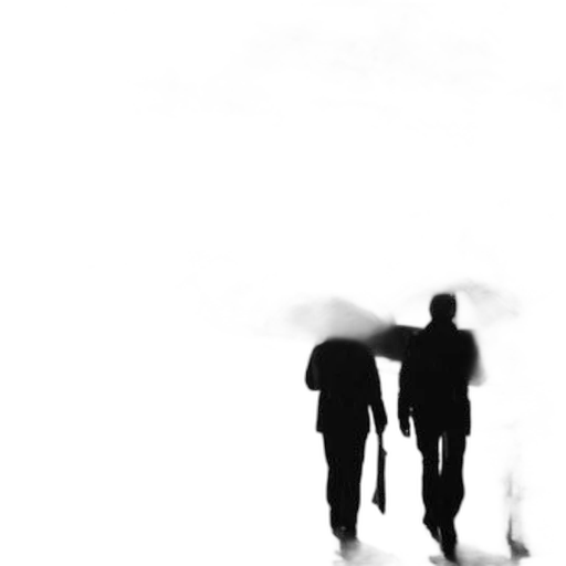 umbrella, jacket, staff, mask transparent PNG cut-out