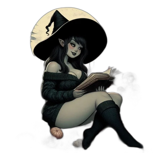 hat, staff, mask, dress transparent PNG cut-out