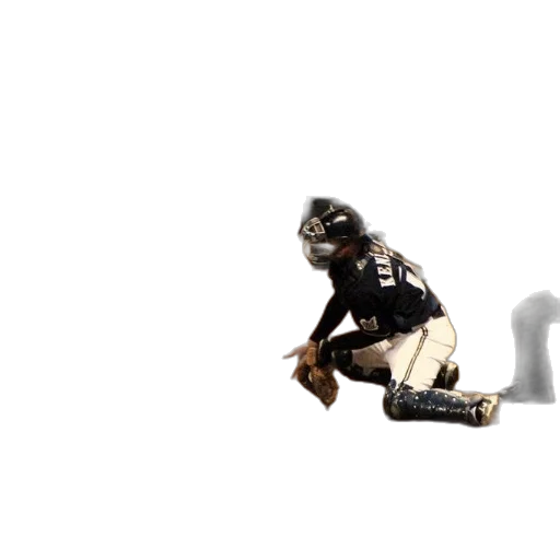 3d render, baseball, player, swinging transparent PNG cut-out