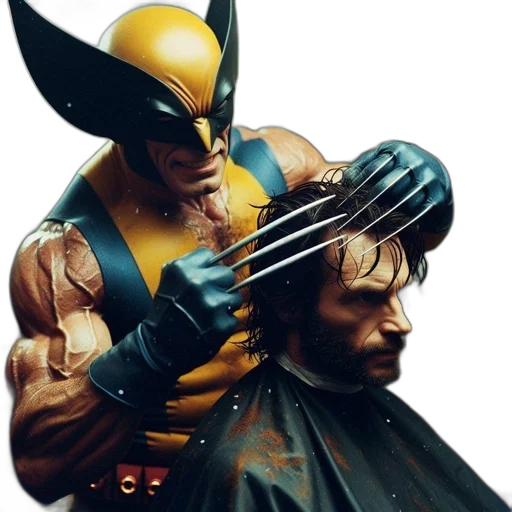hair, weapon, comic book art, concept art transparent PNG cut-out