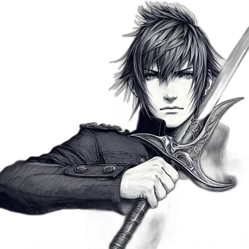 sword, staff, weapon, dragon transparent PNG cut-out