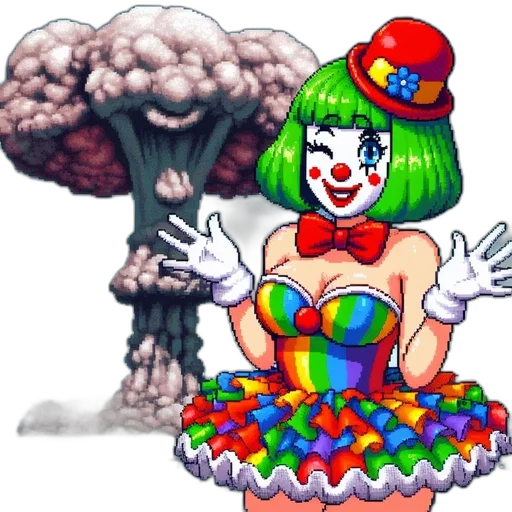 dress, crown, weapon, creature transparent PNG cut-out