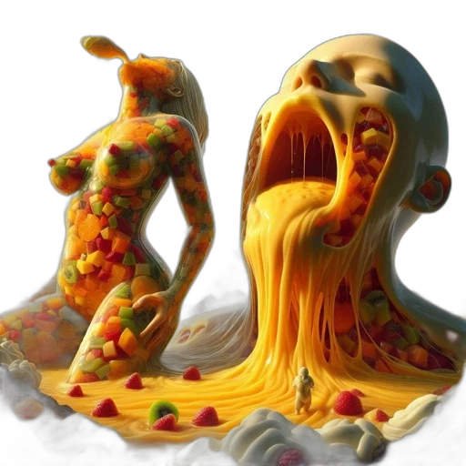 mask, food, creature, face transparent PNG cut-out