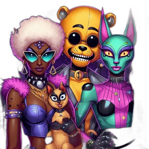 mask, staff, jewelry, concept art transparent PNG cut-out